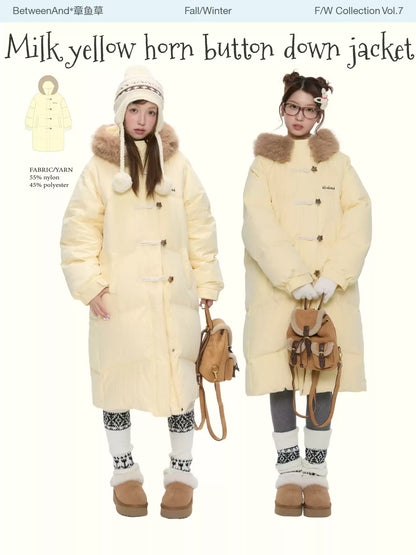 Milk yellow button down jacket (pre-order)