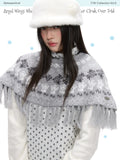 Angel wings whirlpool fel island sweater cloak