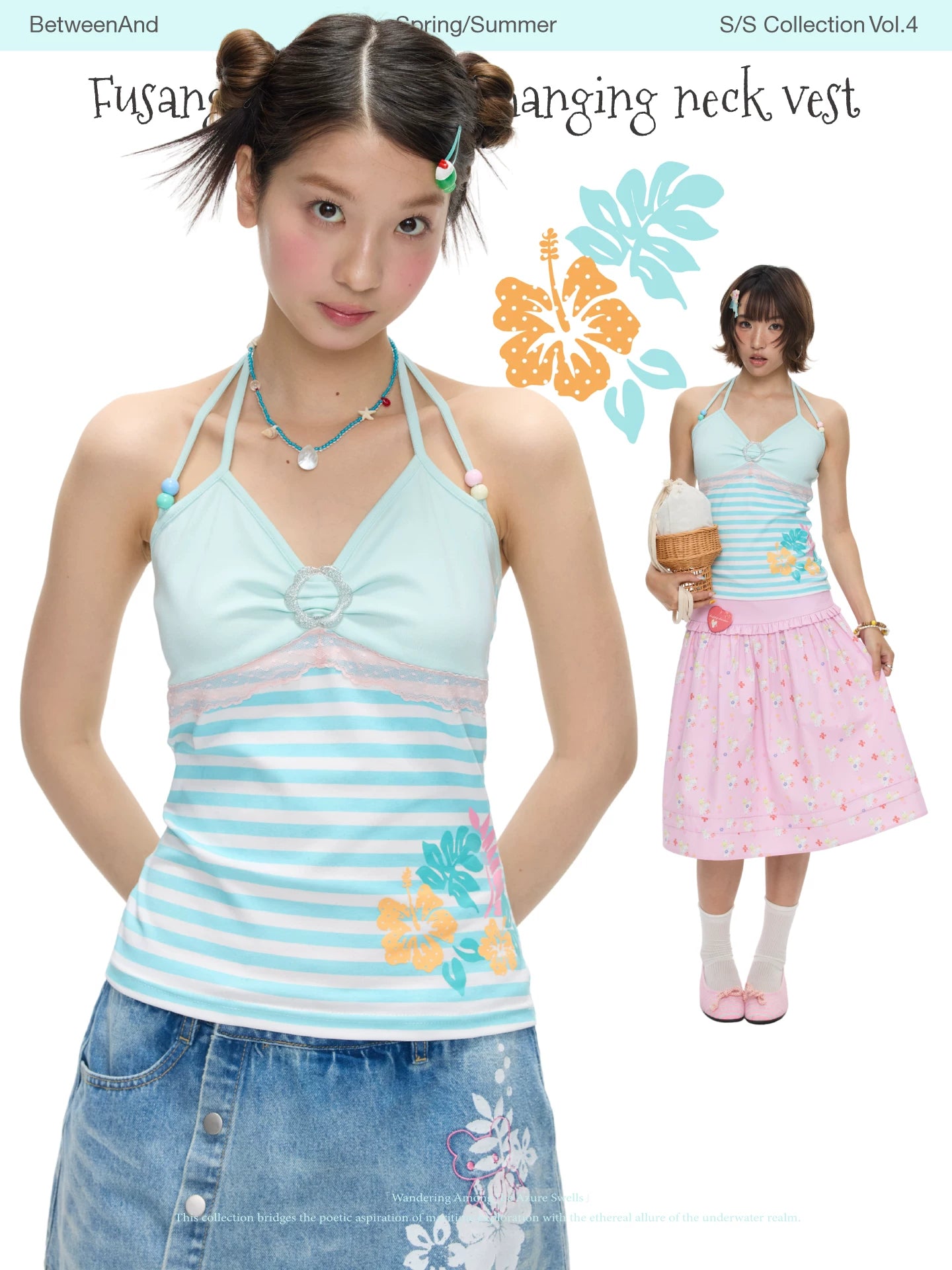 Fusang flower bead top