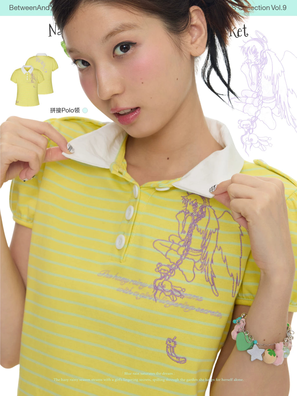 *Oliwa Napoleon double breated jacket top