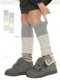 Vintage layered floral leg cover